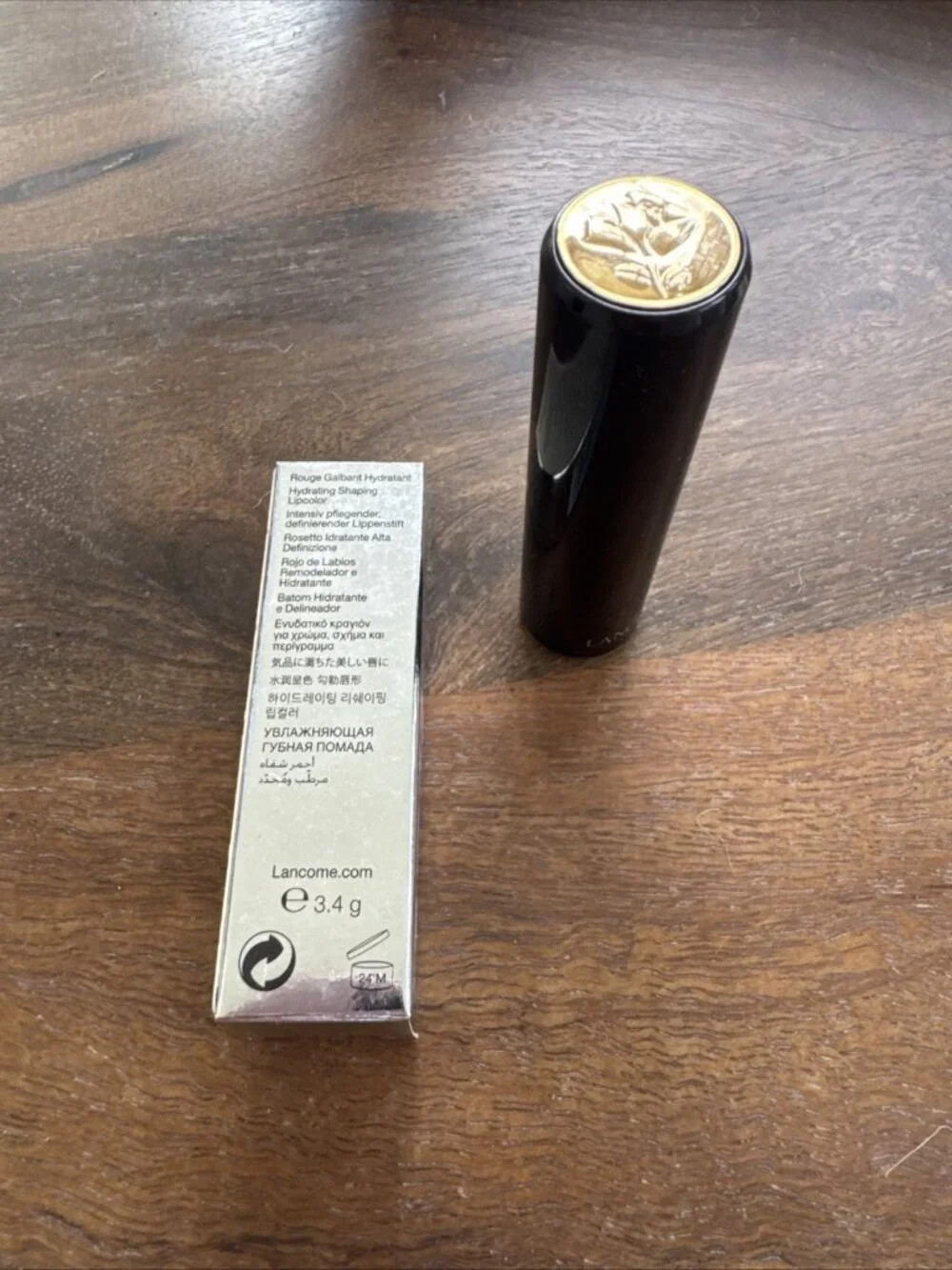 LANCOME L'Absolu Rouge Lipstick #264 PEUT-ETRE Sheer Hydrating Lip Color NIB